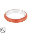 ESPRIT Schmuck Stahl Esprit Damenring  MARIN 68 ES-coral- RING Weite 16 Edelstahl
mit Epoxy-Beschichtung